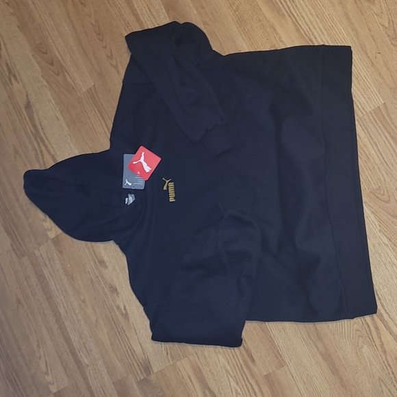 New Puma hoodie..Black with Gold size XL - Picture 5 of 5